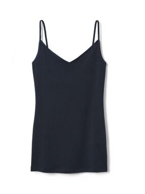 CAbi Navy Blue V-Neck Cami Size M EUC